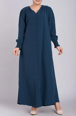 Load image into Gallery viewer, Elastic Cuff Simple Abaya