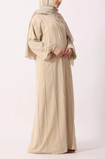Load image into Gallery viewer, Simple Pleated Abaya