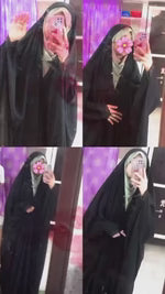 Load image into Gallery viewer, Elegant Irani Chadar - Front Buttons