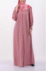 Load image into Gallery viewer, Elastic Cuff Simple Abaya