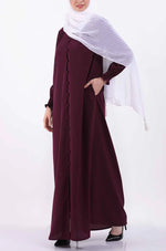 Load image into Gallery viewer, Elastic Cuff Simple Abaya