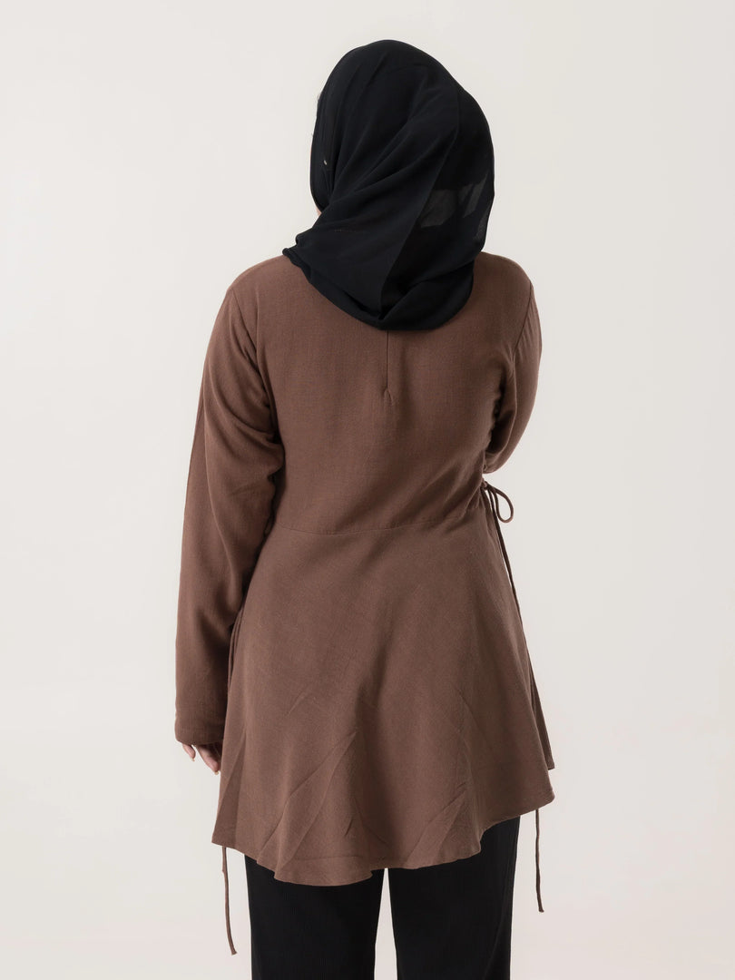 Miran Side-Tie Up Top