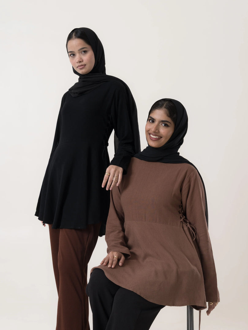 Miran Side-Tie Up Top