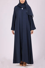 Load image into Gallery viewer, Navy Blue Zoom Abaya