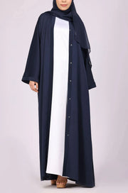 Navy Blue Zoom Abaya
