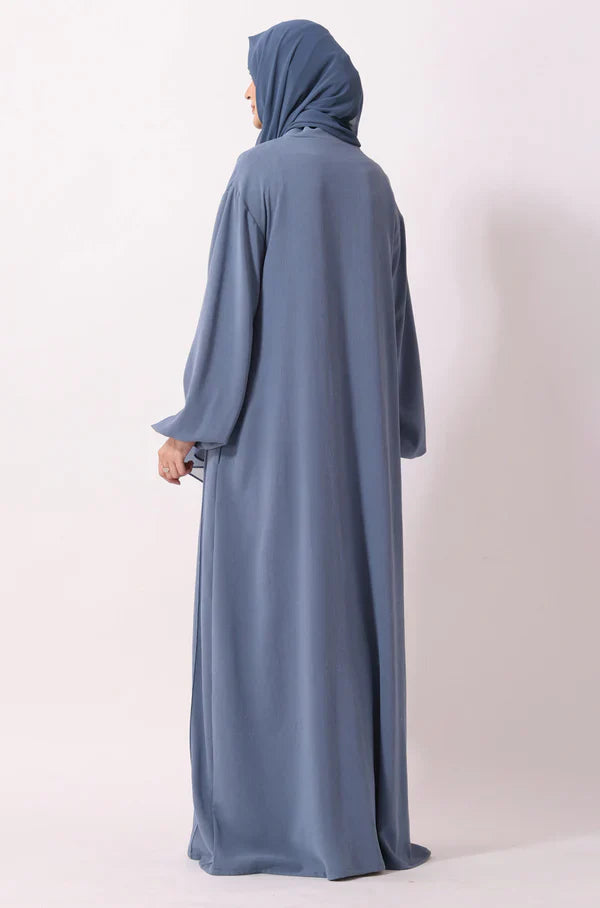 Simple Pleated Abaya