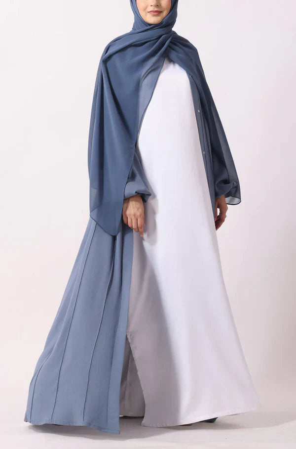 Simple Pleated Abaya