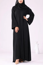 Load image into Gallery viewer, Black Zoom Abaya